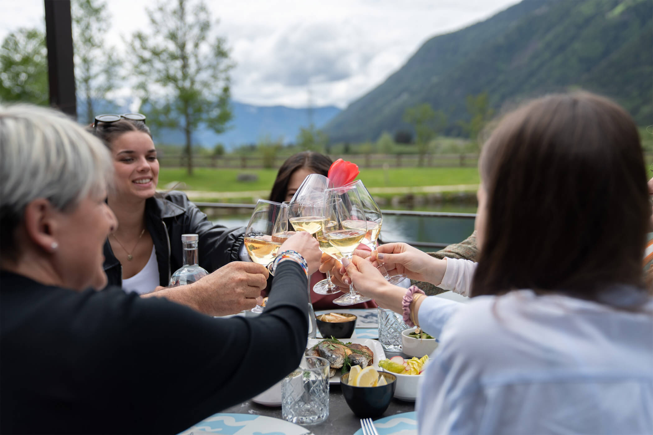 Genuss mit Freunden und Familie