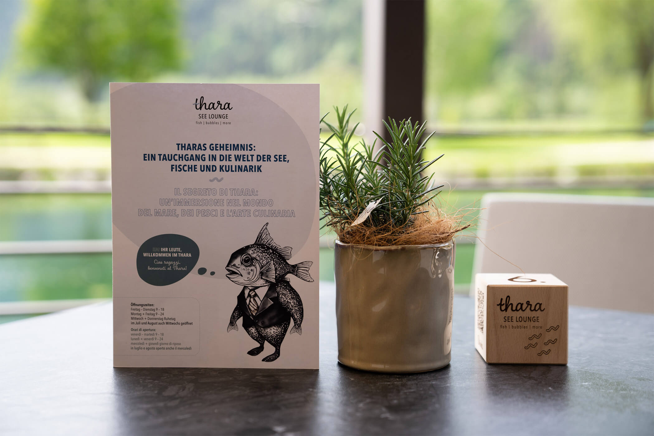 Tischdekoration Thara